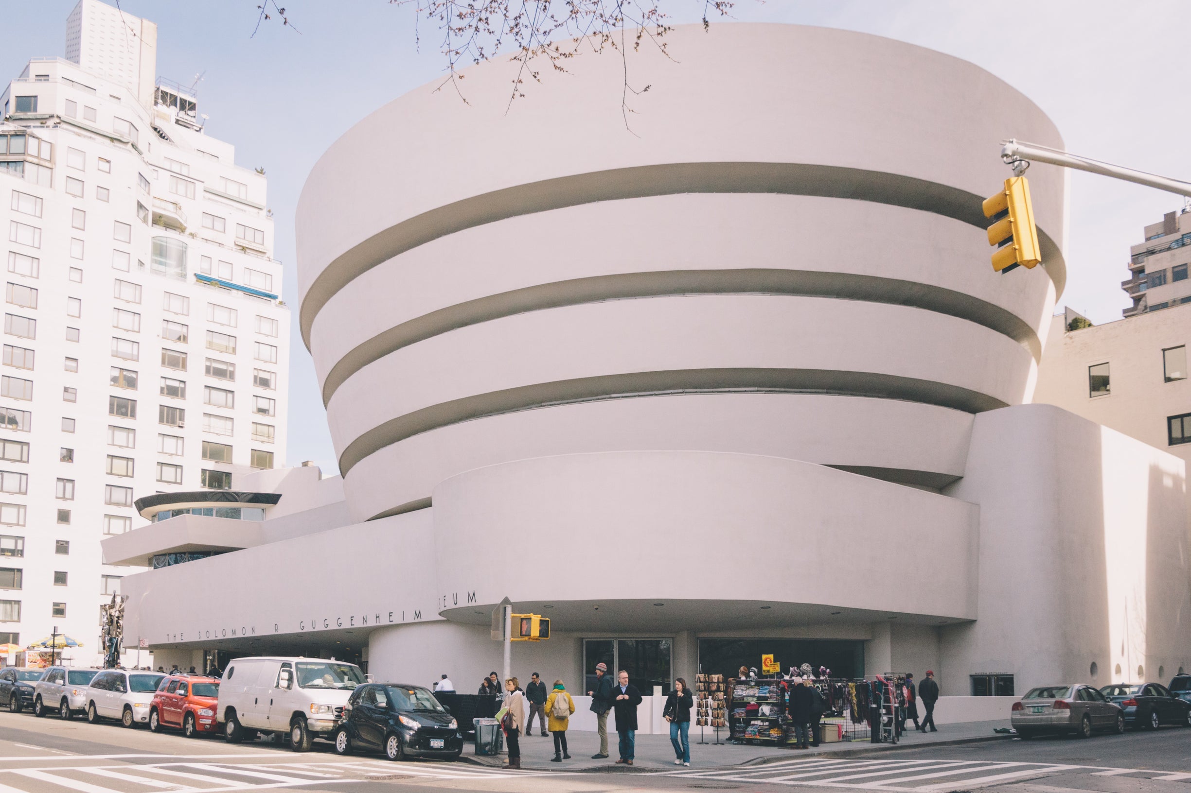 Exterior of the Guggenheim Museum