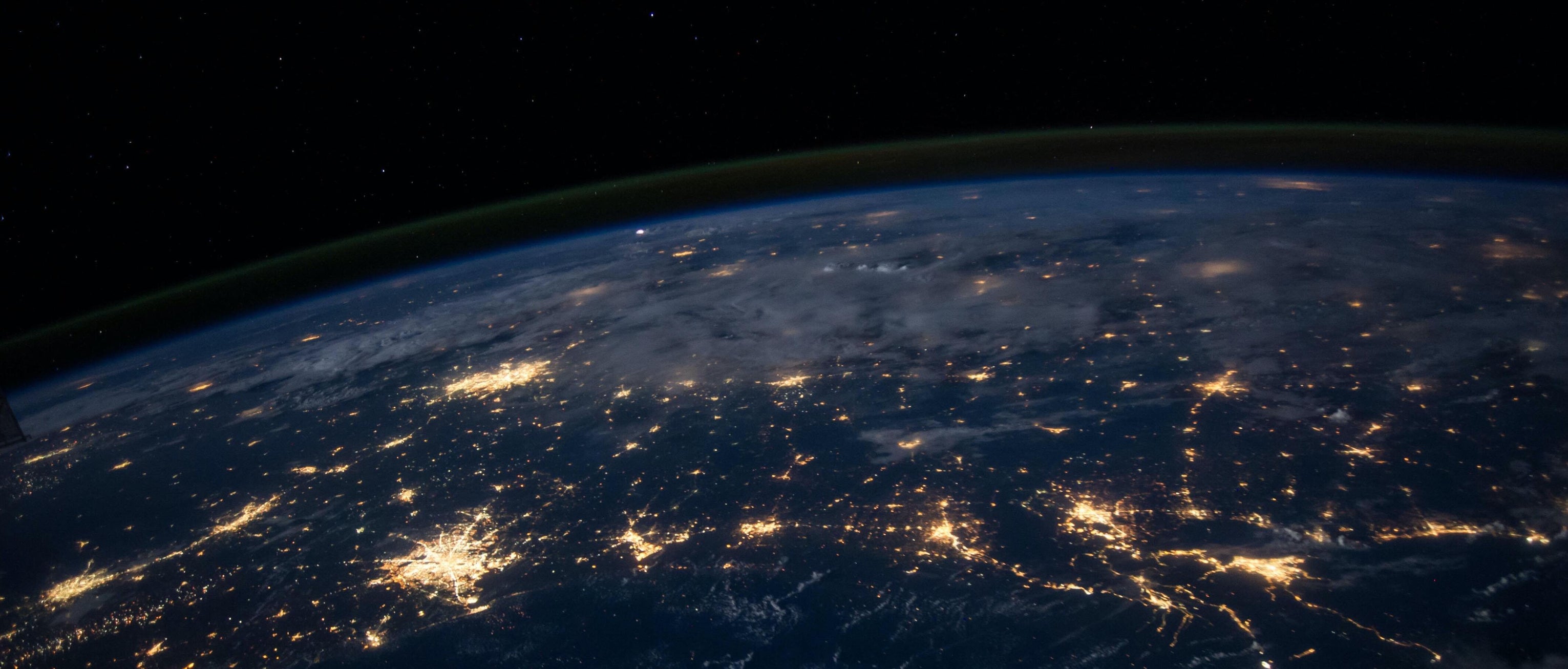 Globe from space