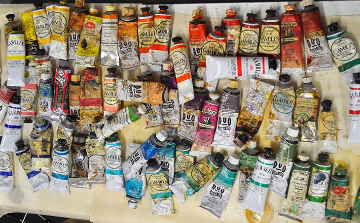 paint tubes