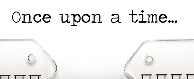 once upon a time on a typewriter
