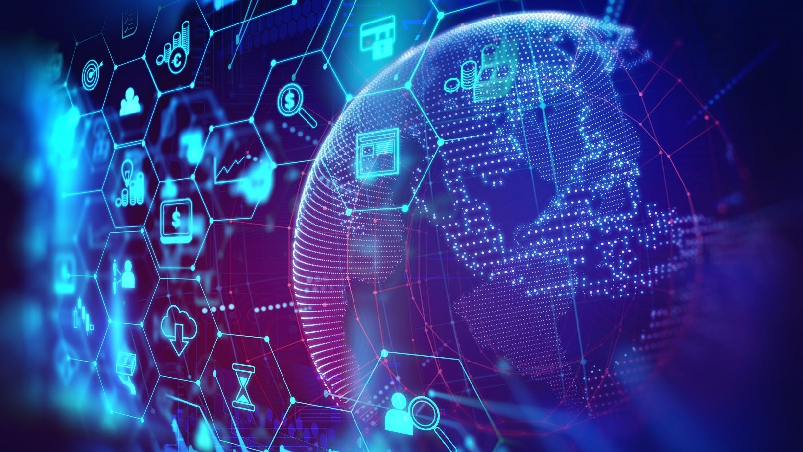 global Blockchain Graphic