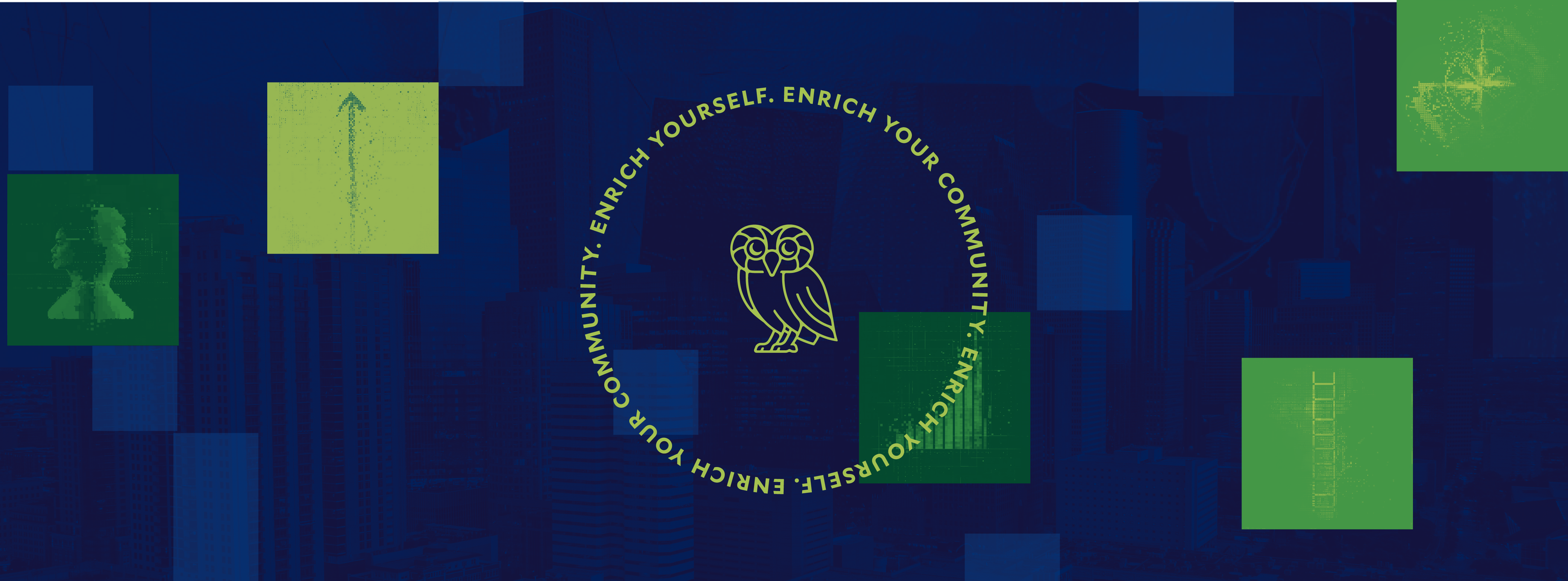 Enrich Yourself, Enrich Your Community Graphic