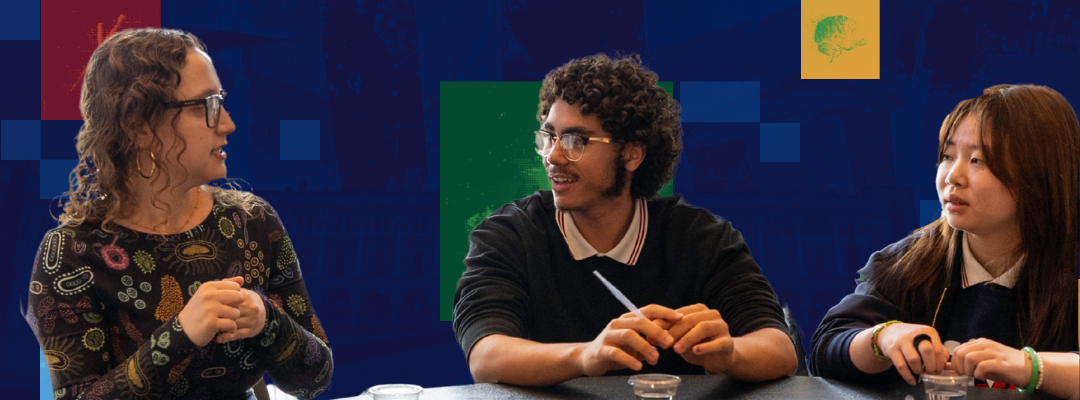 AP students with teacher