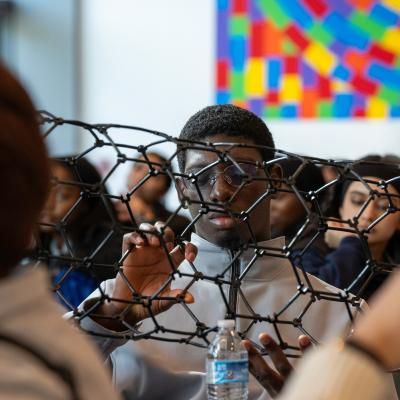 Students participate in STEM activities.
